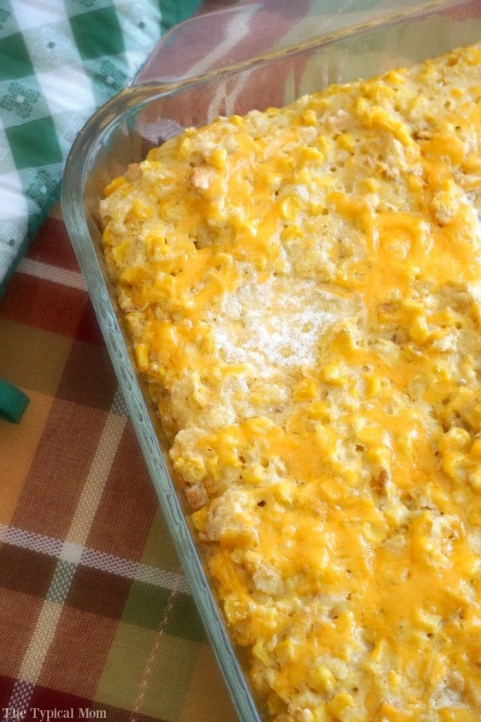 Corn Casserole With Cream Cheese
 Cream Corn Casserole Recipe · The Typical Mom