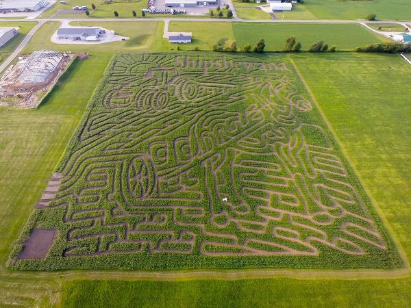 Corn Maze Indiana
 Family Fun at the Shipshewana Indiana Corn Maze $1