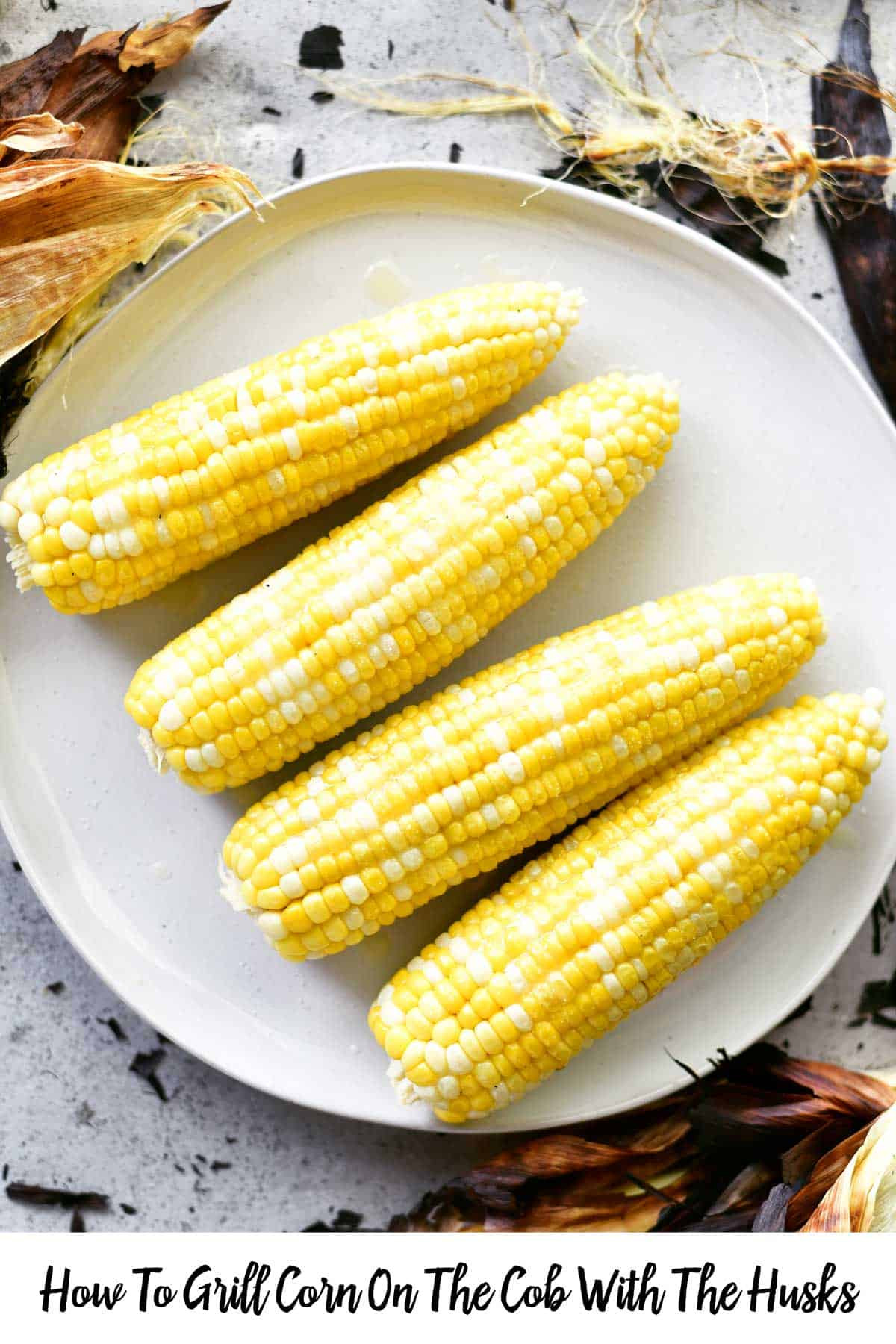 Corn On Grill
 How To Grill Corn The Cob With The Husks The Gunny Sack