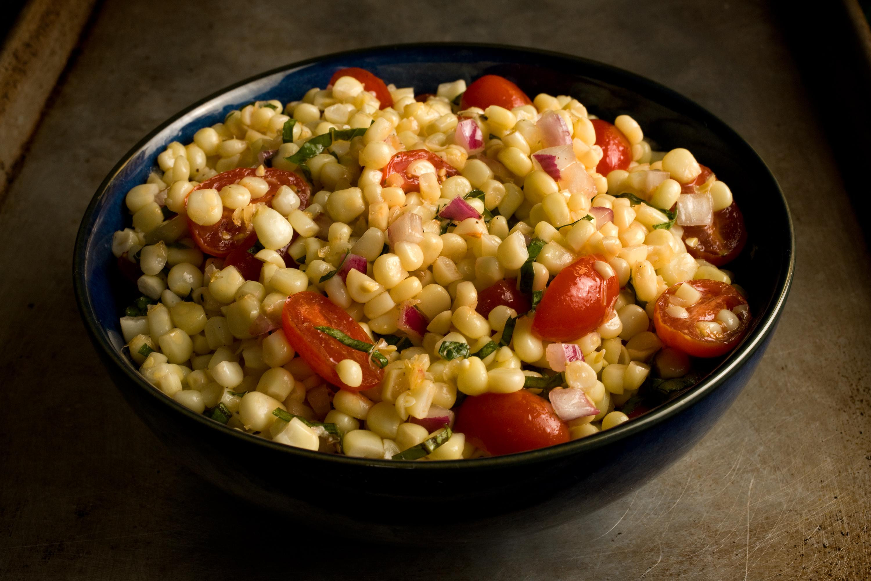 Corn Tomato Salad
 tomato corn salad