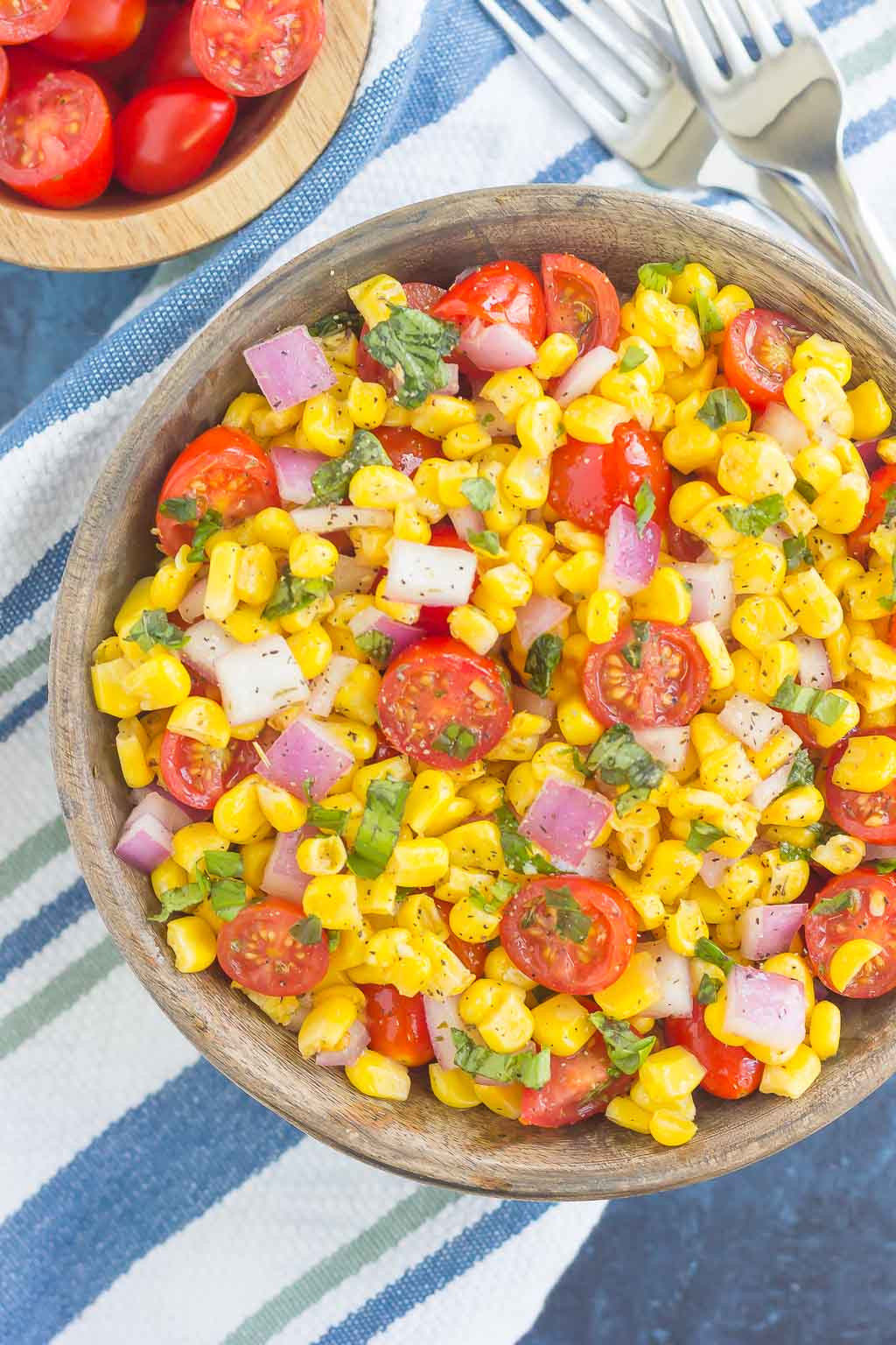 Corn Tomato Salad
 corn tomato salad