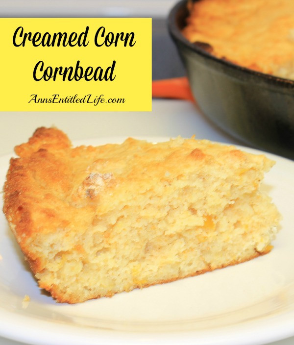 Cornbread Recipe With Creamed Corn
 Creamed Corn Cornbread Recipe