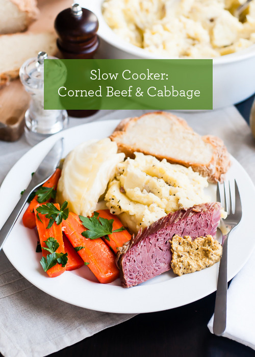 Corned Beef And Cabbage In Slow Cooker
 Slow Cooker Recipe Corned Beef and Cabbage ⋆ Design Mom