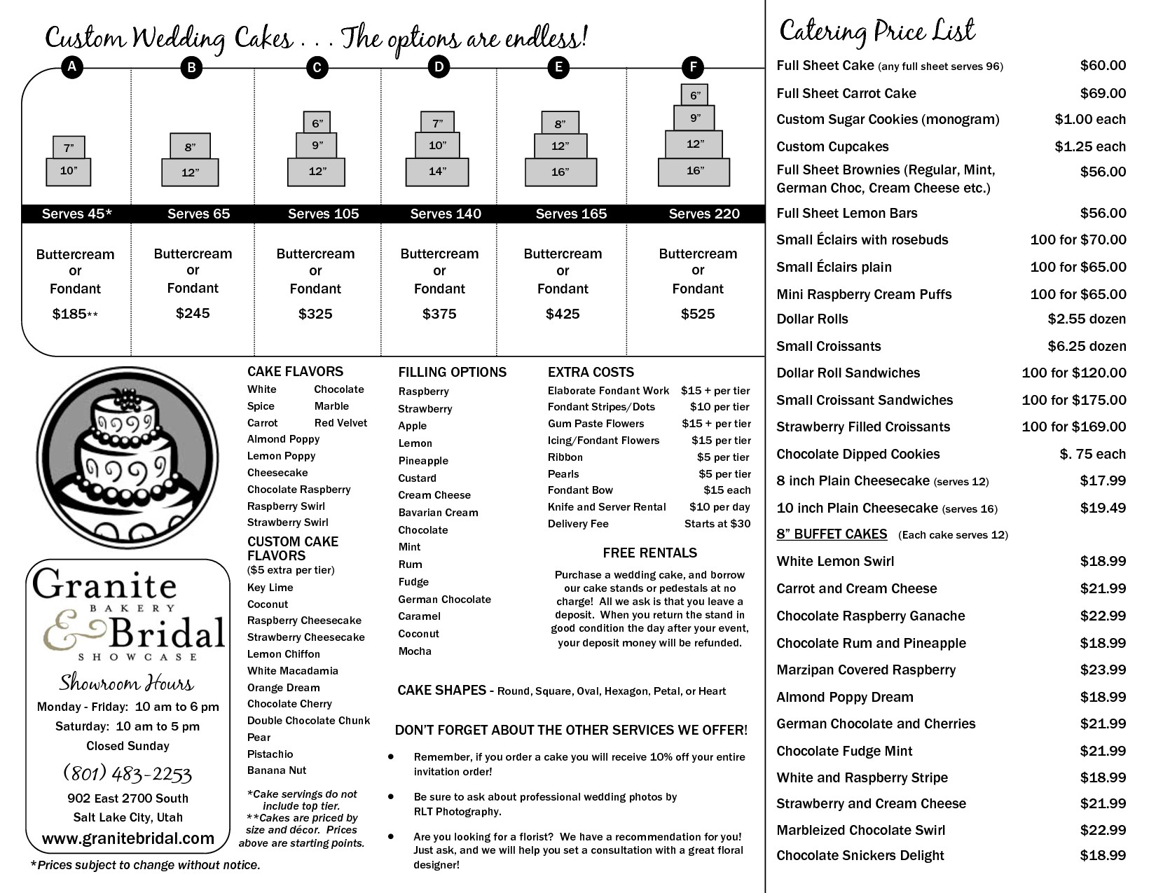 Costco Sheet Cake Prices
 12 For Sheet Cakes Price List Fondant Cake Prices