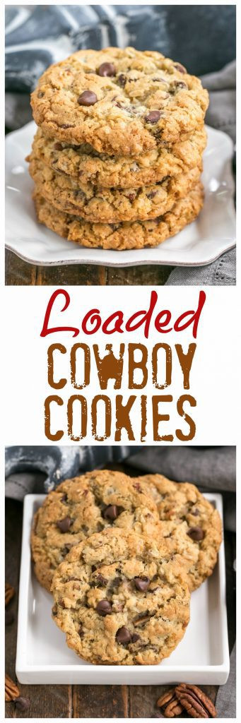 Cowboy Cookies Recipe
 Loaded Cowboy Cookies Recipe That Skinny Chick Can Bake