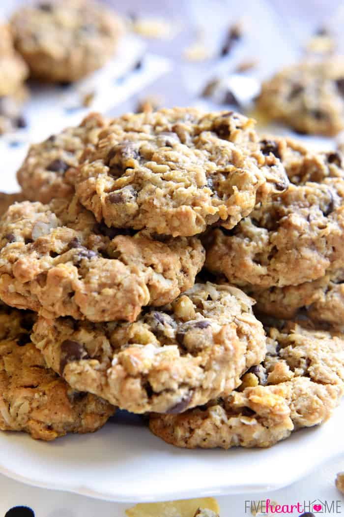 Cowboy Cookies Recipe
 peanut butter chocolate chip loaded cowboy cookies