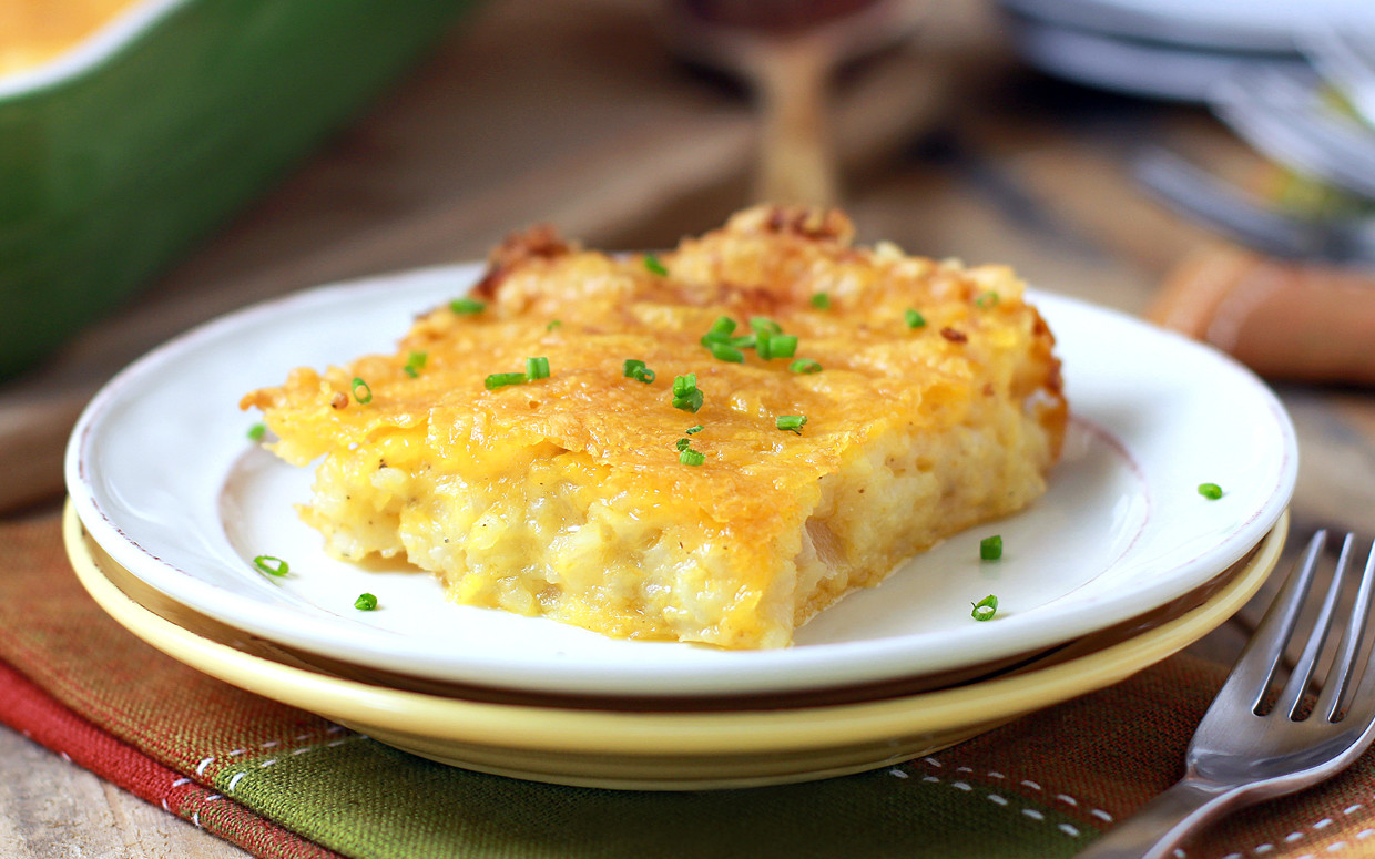 Cracker Barrel Potato Casserole
 Famous Hash Brown Casserole Copycat Recipe