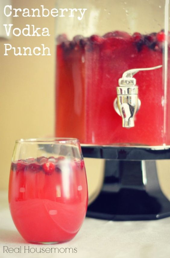 Cranberry And Vodka Drinks
 Cranberry Vodka Punch Recipe