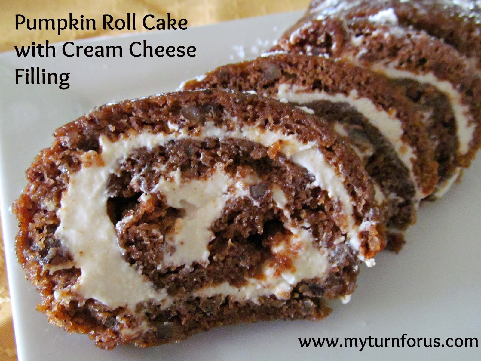 Cream Cheese Cake Filling
 Pumpkin Roll Cake With Cream Cheese Filling