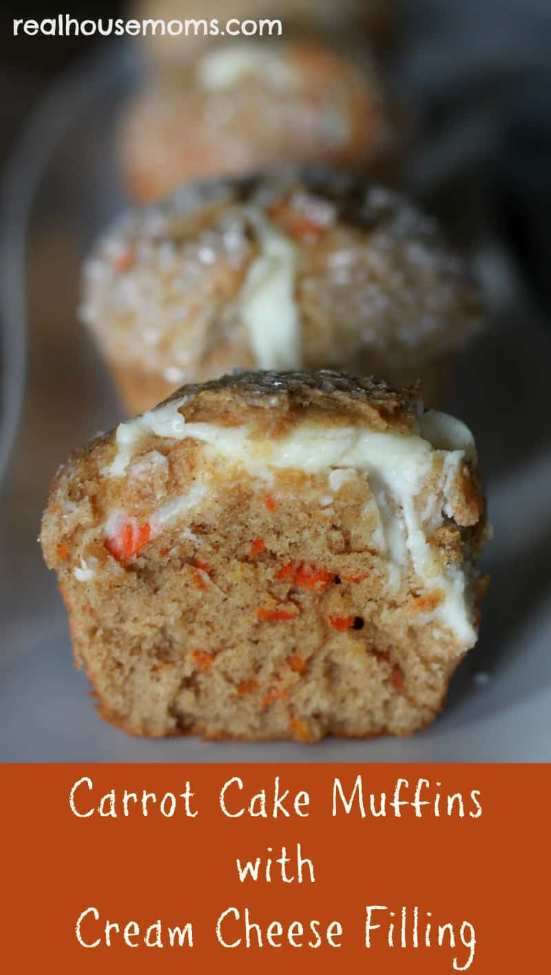 Cream Cheese Cake Filling
 Carrot Cake Muffins with Cream Cheese Filling