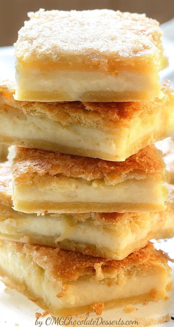 Cream Cheese Crescent Roll Dessert
 Just Ordinary Cheesecake Bars