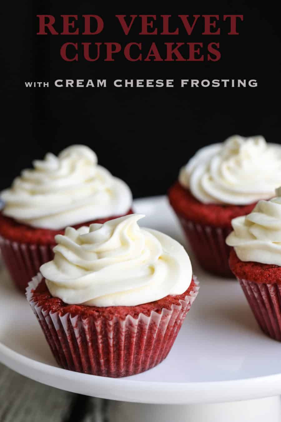 Cream Cheese Frosting For Red Velvet Cake
 Red Velvet Cupcakes with Cream Cheese Frosting