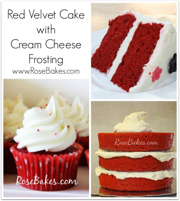 Cream Cheese Frosting For Red Velvet Cake
 Red Velvet Cake with Cream Cheese Buttercream