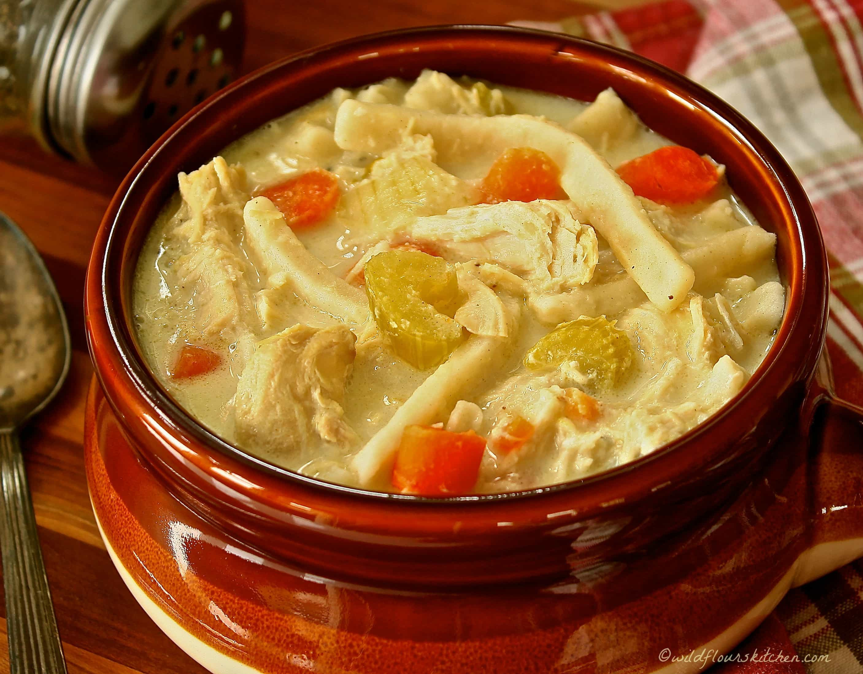 Creamy Chicken Stew Recipes
 Creamy Chicken Stew with Dumpling Noodles Wildflour s