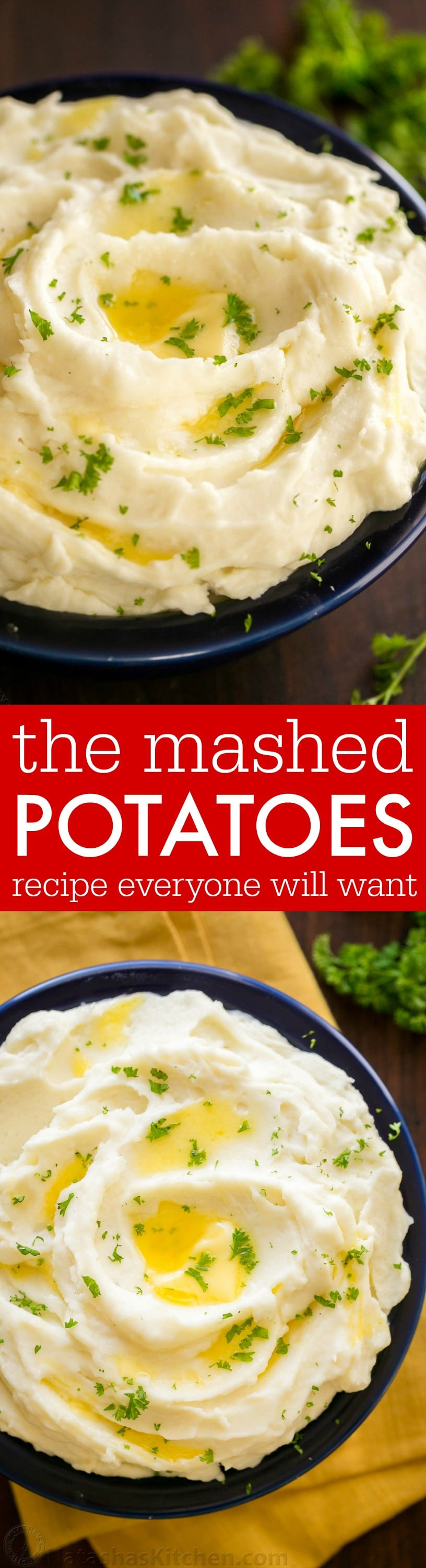 Creamy Mashed Potatoes Recipe
 Creamy Mashed Potatoes Recipe VIDEO NatashasKitchen
