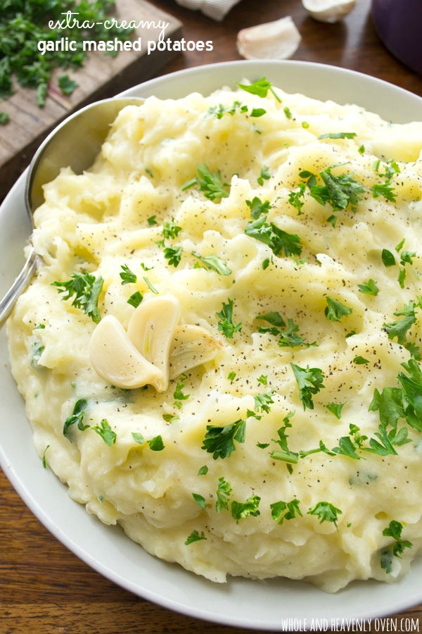 Creamy Mashed Potatoes Recipe
 creamy garlic mashed potatoes recipe