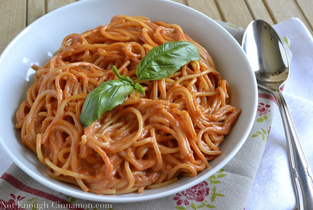 Creamy Tomato Sauce
 Pasta With Tomato Cream Sauce Recipe — Dishmaps