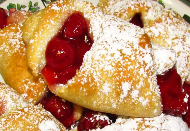 Crescent Roll Recipes Dessert
 Cherry Filled Crescent Rolls Recipe Food