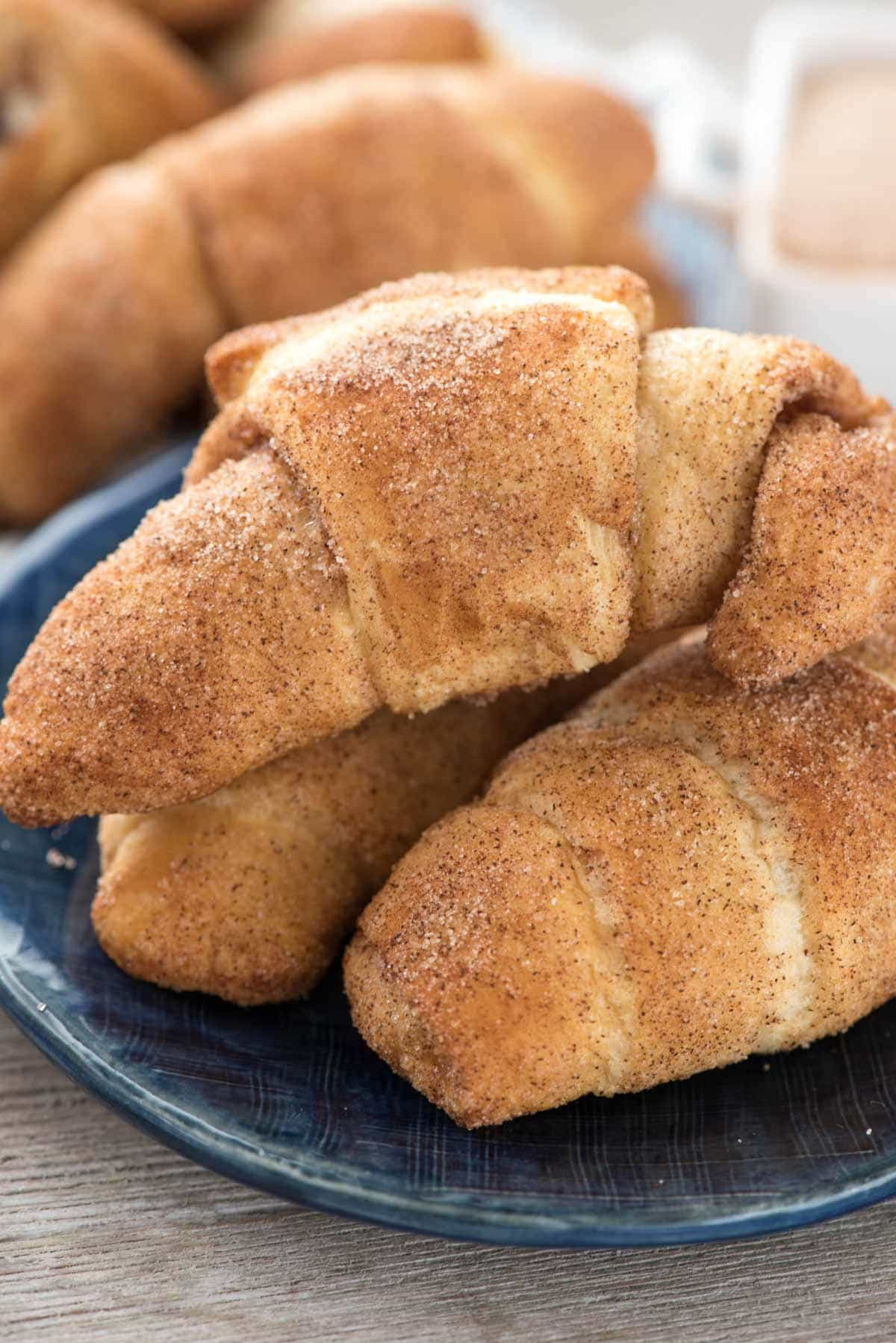 Crescent Roll Recipes Dessert
 Crescent Roll Churros Crazy for Crust