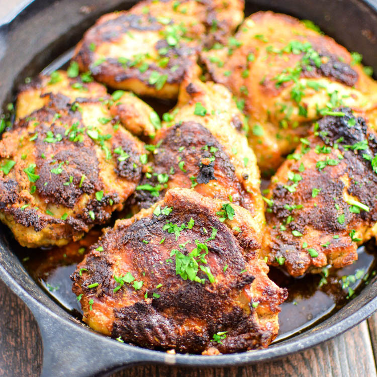 Crispy Chicken Thighs
 Buttermilk Chipotle Crispy Chicken Thighs