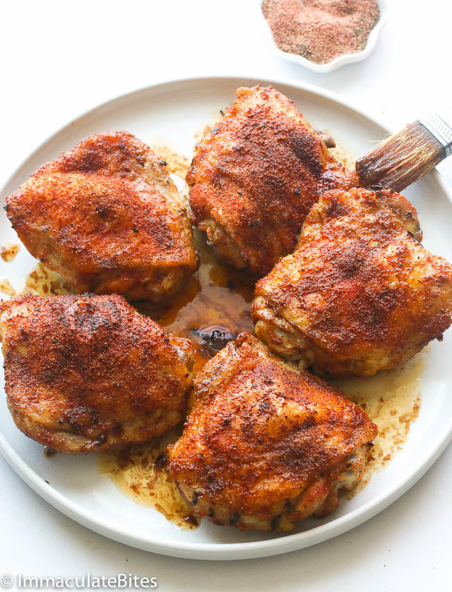 Crispy Chicken Thighs
 Baked Crispy Chicken Thighs Immaculate Bites