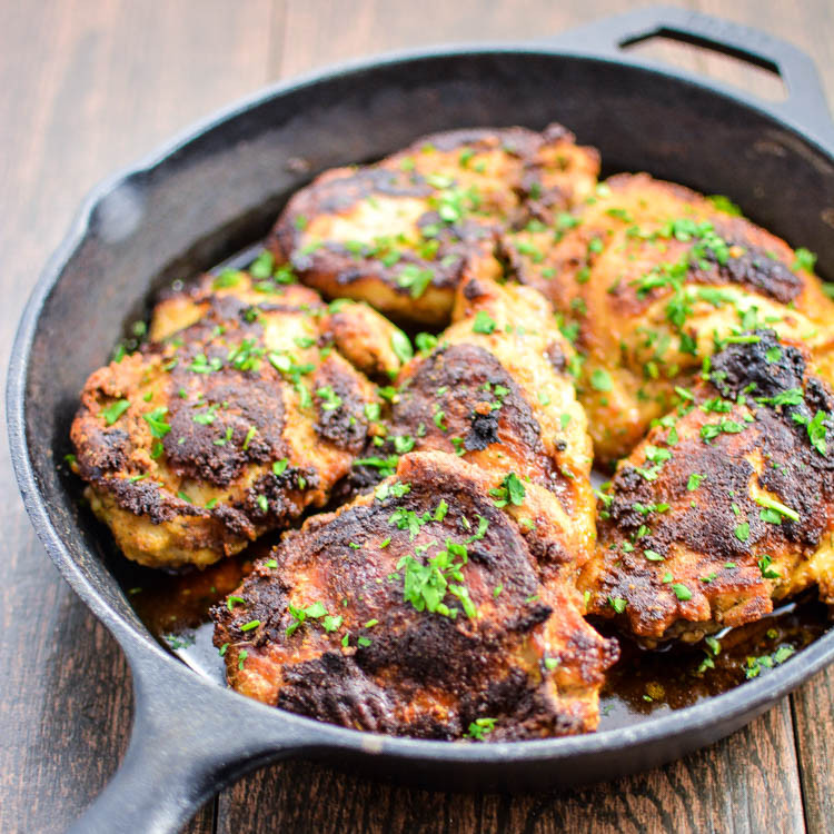 Crispy Chicken Thighs
 Buttermilk Chipotle Crispy Chicken Thighs