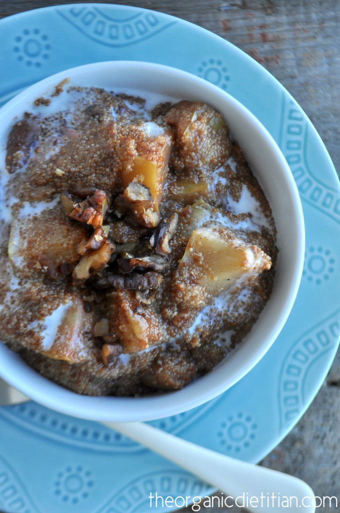 Crock Pot Apple Pie
 Crock Pot Apple Pie Amaranth Porridge The Organic Dietitian