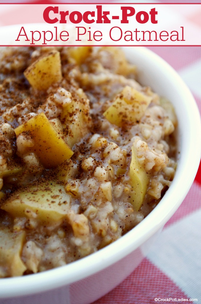 Crock Pot Apple Pie
 Crock Pot Apple Pie Oatmeal Crock Pot La s