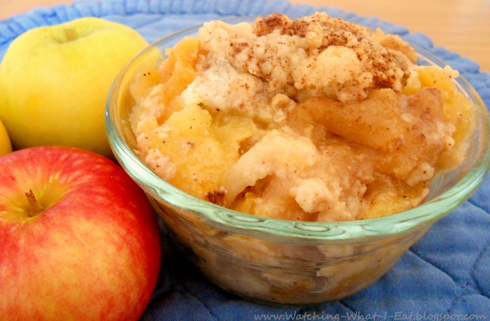 Crock Pot Apple Pie
 Watching What I Eat Low Fat Crock Pot Apple Pie