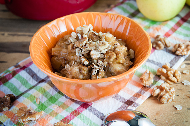 Crock Pot Apple Pie
 Crock Pot Apple Pie Oatmeal Seasoned Sprinkles Seasoned