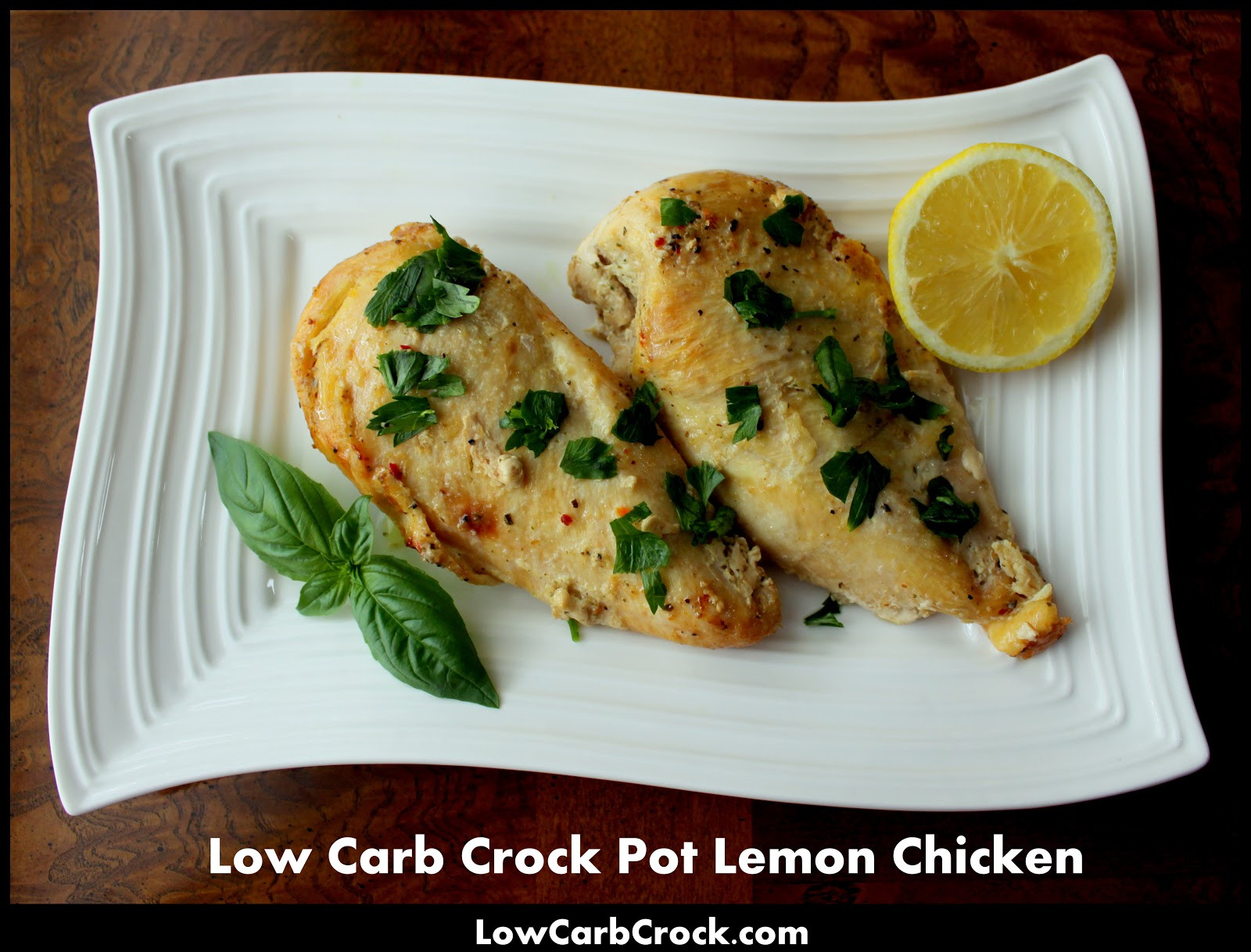 Crock Pot Chicken Breasts
 Low Carb Crock Pot Lemon Chicken from frozen chicken breasts