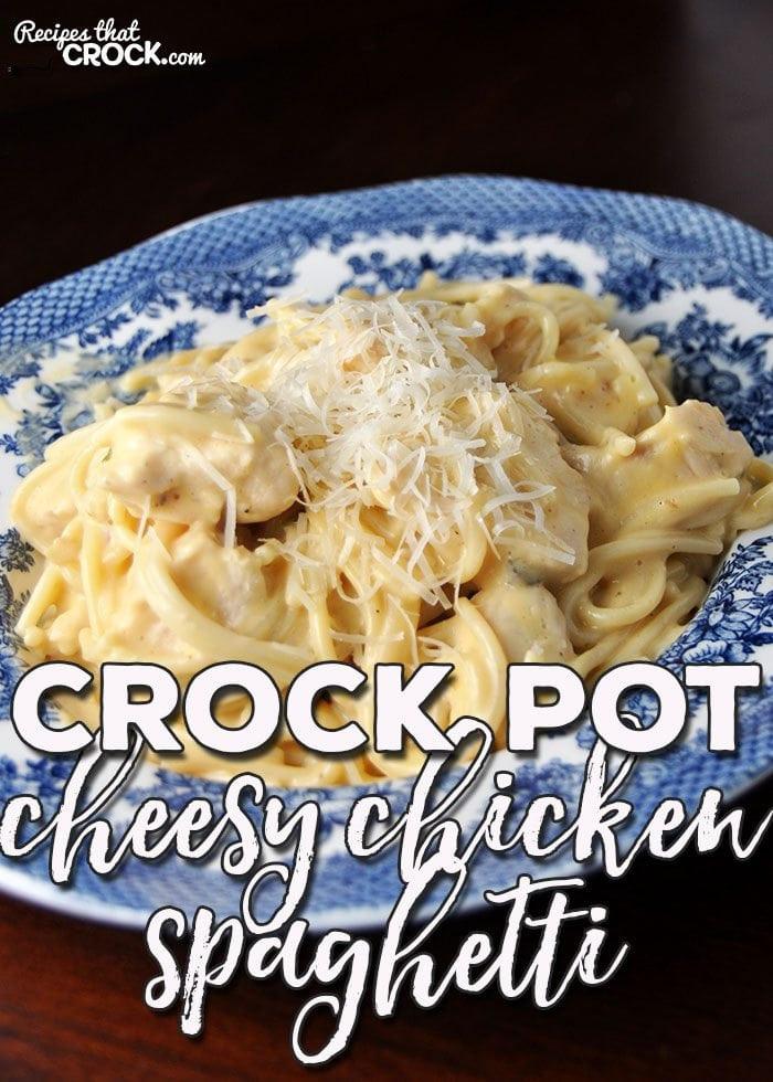 Crock Pot Chicken Spaghetti
 Crock Pot Cheesy Chicken Spaghetti Recipes That Crock