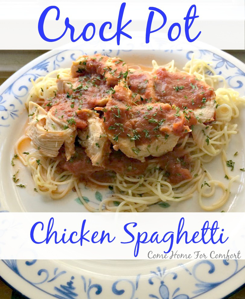 Crock Pot Chicken Spaghetti
 Crock Pot Chicken Spaghetti – The Table In 20 Minutes