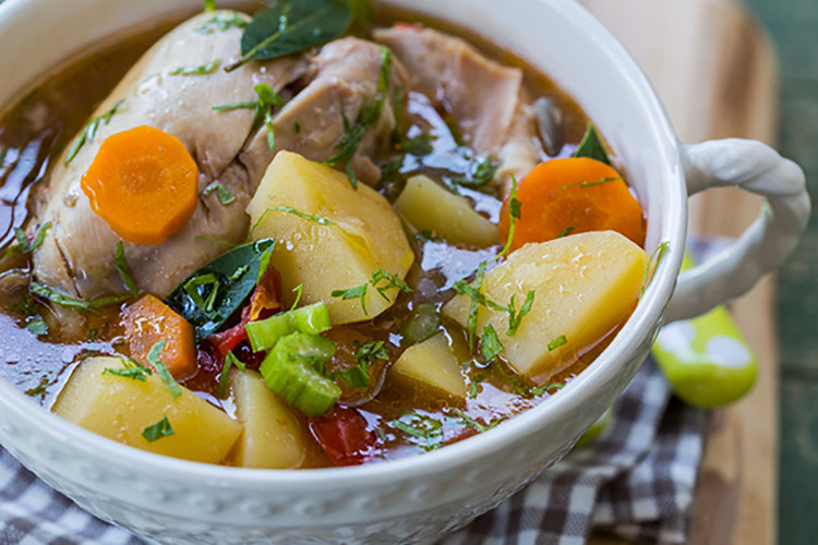 Crock Pot Chicken Stew
 Crock Pot Rustic Chicken Stew