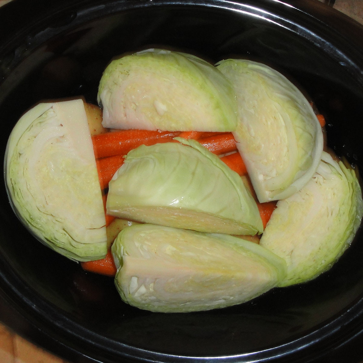 Crock Pot Corned Beef And Cabbage
 Crock Pot Corned Beef and Cabbage