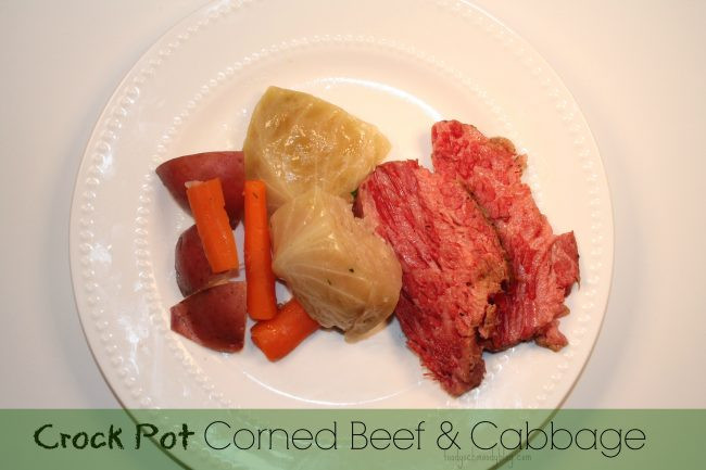 Crock Pot Corned Beef And Cabbage
 Crock Pot Corned Beef and Cabbage Foody Schmoody Blog