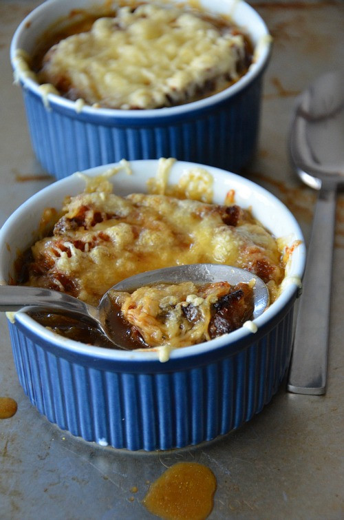 Crock Pot French Onion Soup
 Slow Cooker and Lighter French ion Soup Mountain