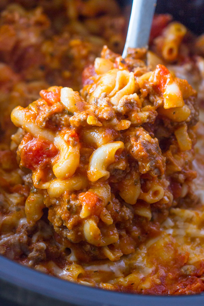 Crock Pot Ground Beef Recipes
 slow cooker ground beef and cheese pasta