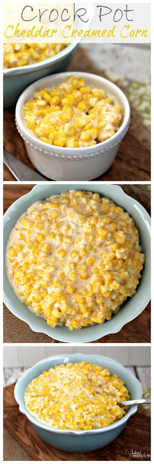 Crock Pot Main Dishes
 Crock Pot Cheddar Creamed Corn The perfect easy side