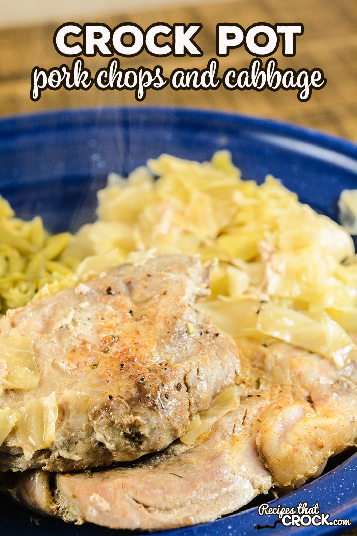 Crock Pot Pork Chops Recipe
 Crock Pot Pork Chops and Cabbage Recipes That Crock