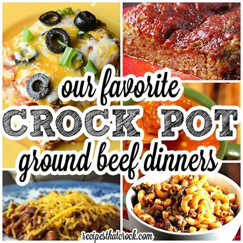 Crock Pot Recipes With Ground Beef
 crockpot ground beef recipes