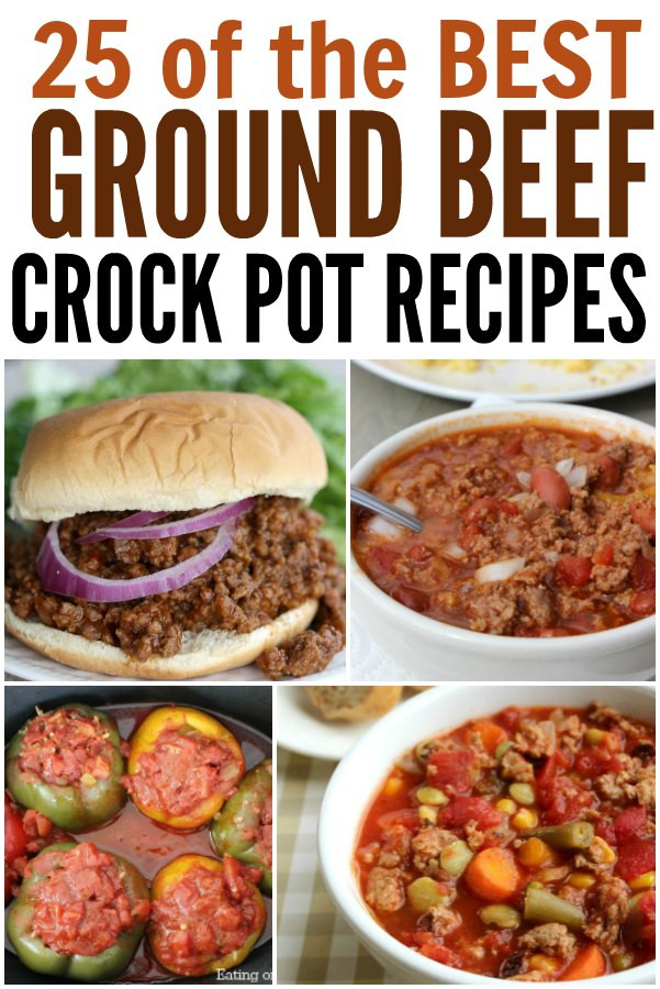 Crock Pot Recipes With Ground Beef
 25 Frugal Ground Beef Crock Pot Recipes Coupon Closet