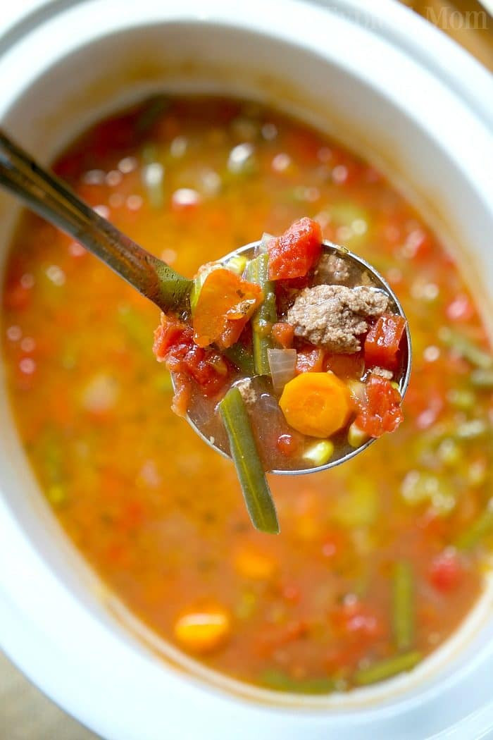 Crock Pot Vegetable Beef Soup
 Easy Crock Pot Ve able Beef Soup · The Typical Mom