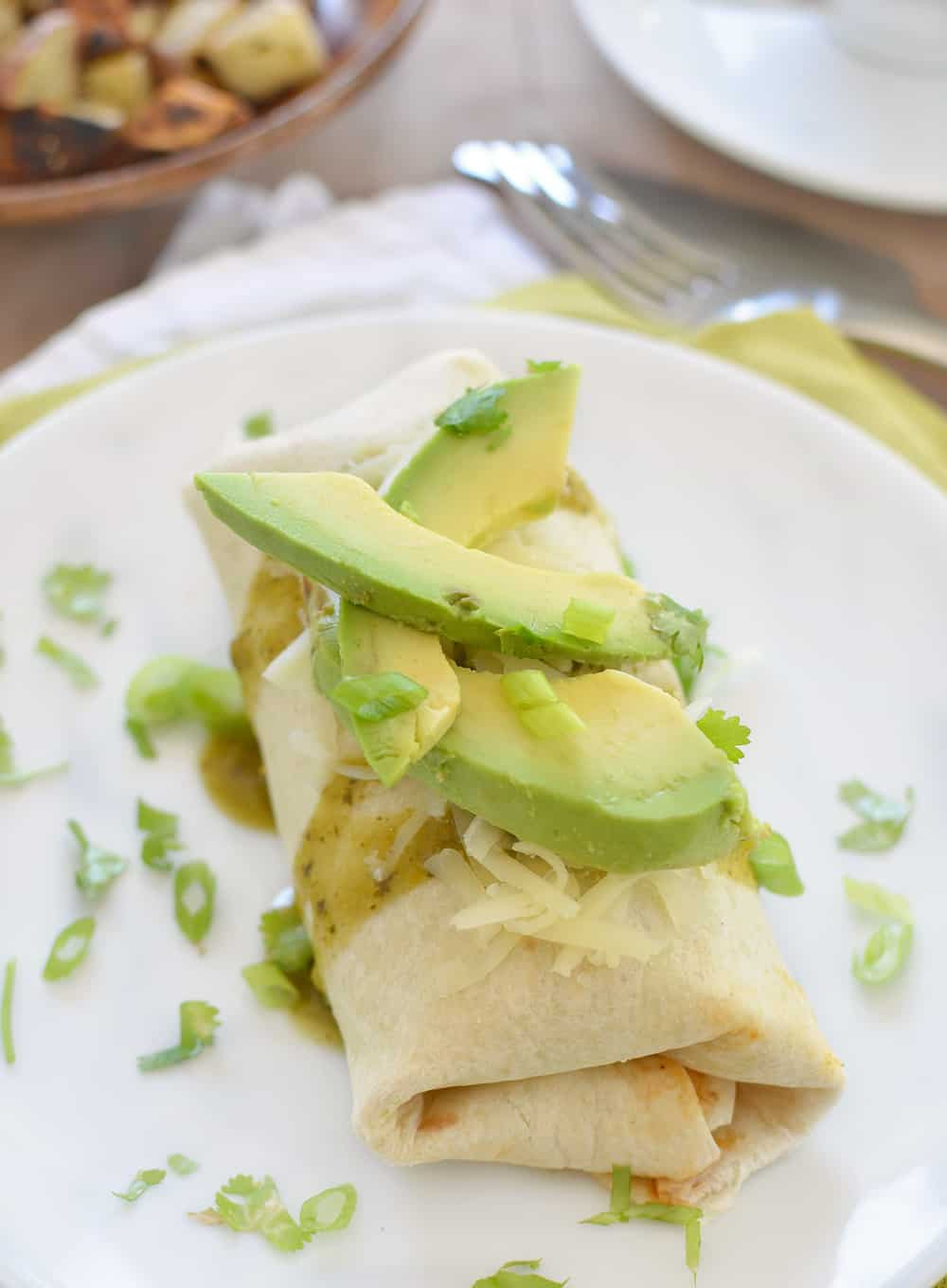 Crockpot Breakfast Burritos
 Slow Cooker Tofu Southwestern Breakfast Burritos