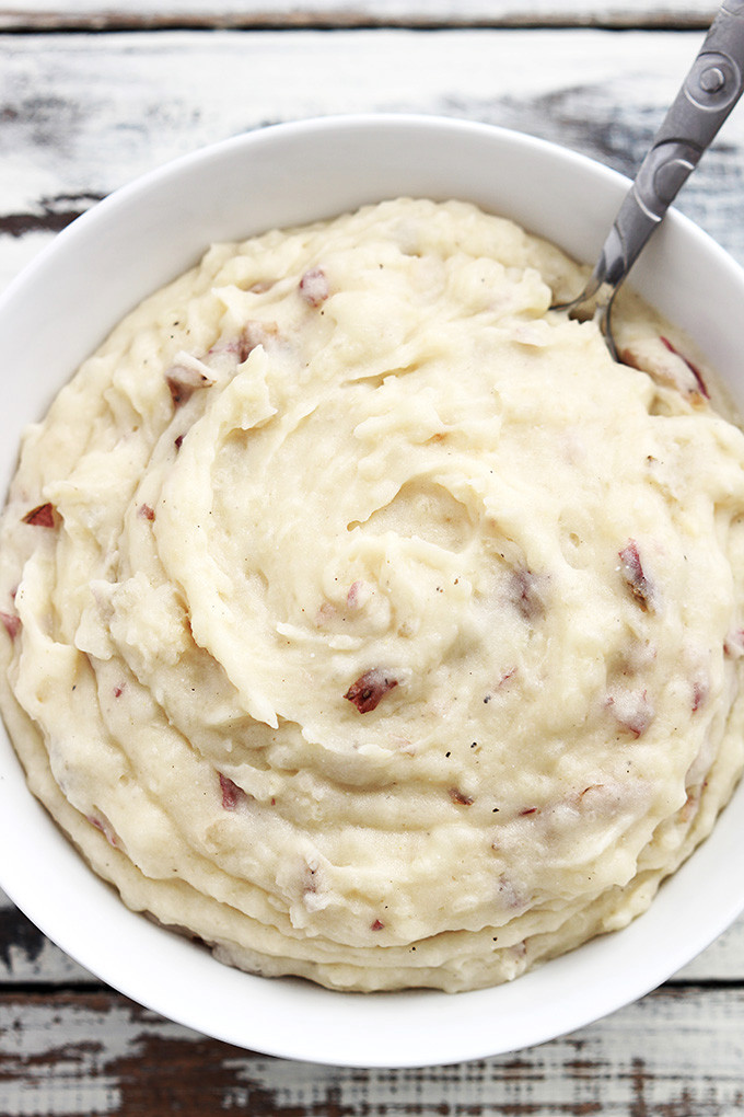 Crockpot Mashed Potatoes
 Thanksgiving Edition Mashed Potatoes 3 Ways – See Steph See