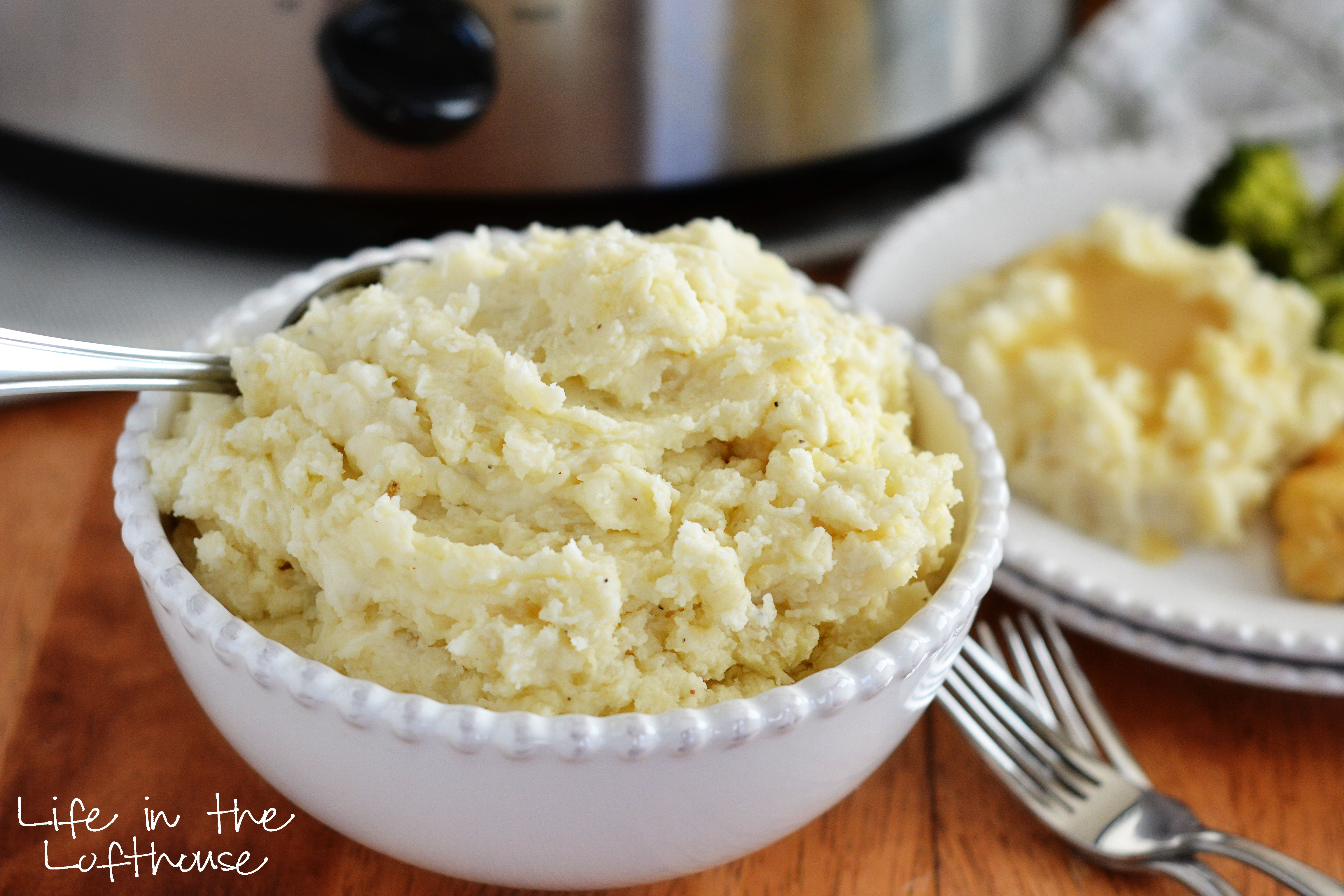 Crockpot Mashed Potatoes
 Crock Pot Creamy Mashed Potatoes