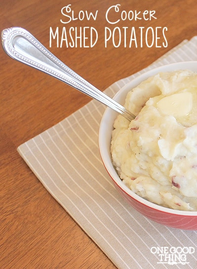 Crockpot Mashed Potatoes
 Easy Crockpot Mashed Potatoes · e Good Thing by Jillee