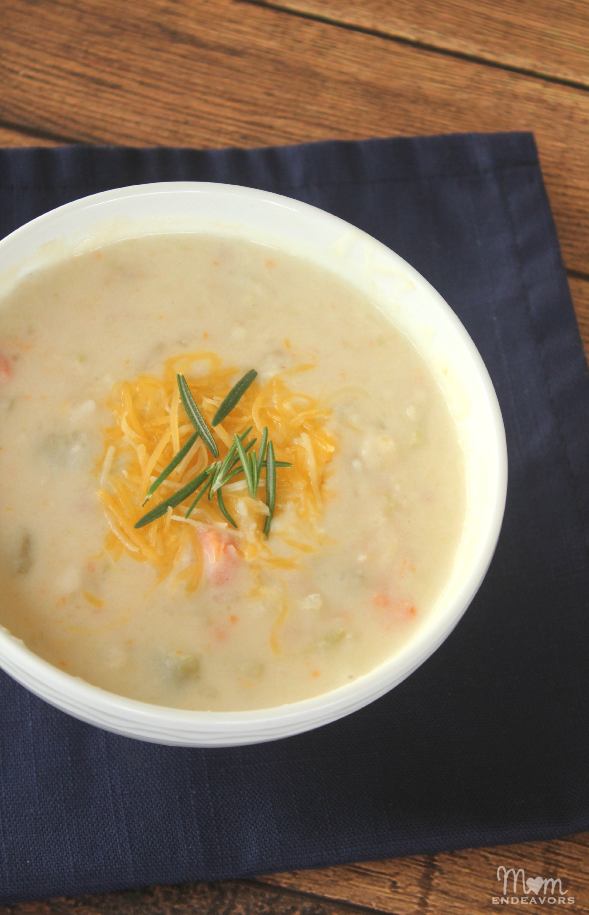 Crockpot Potato Soup
 Skinny Slow Cooker Ham & Potato Soup