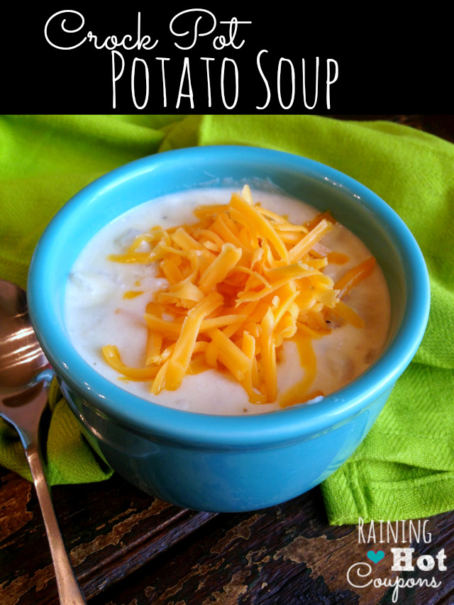 Crockpot Potato Soup
 Paula Deen s Crock Pot Potato Soup Recipe this is the