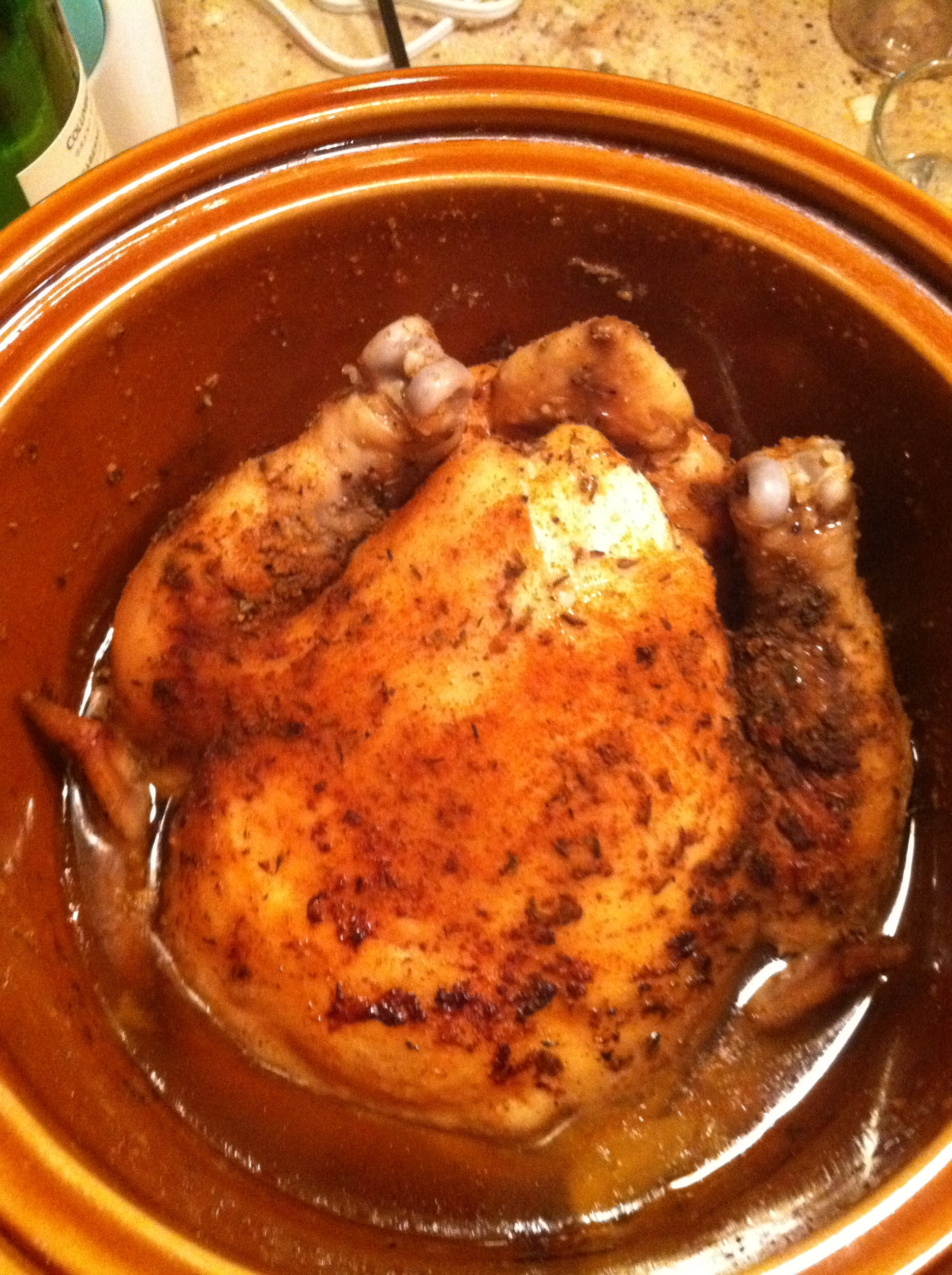 Crockpot Whole Chicken
 Crock Pot Chicken